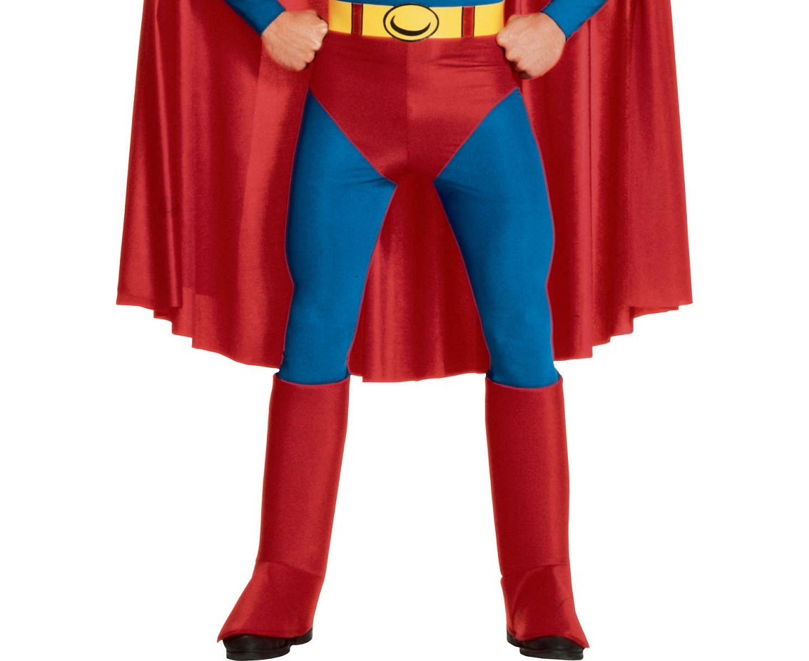 Includes: Superman jumpsuit, cape and belt EOL